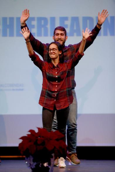 Gala del Deporte 2016 -  Los premiados en el escenario.