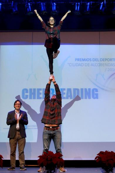 Gala del Deporte 2016 -  Los premiados en el escenario.