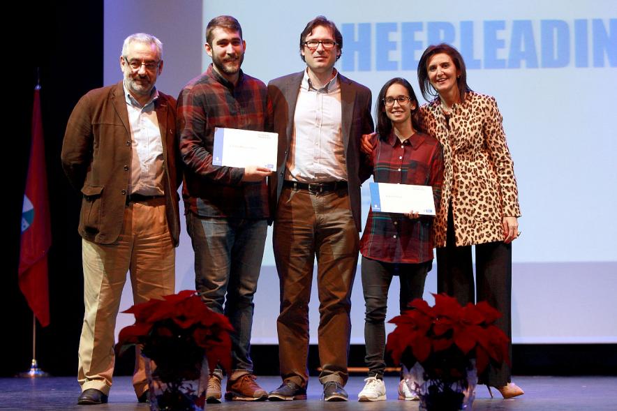 Gala del Deporte 2016 -  Los  premiados con las autoridades.