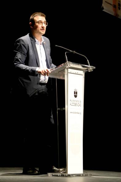 Gala del Deporte 2020 - Imagen de un momento de la intervención del vicealcalde Miguel Ángel Arranz.