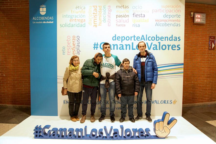 Gala de Deporte 2018 -  Imagen de los protagonistas de la película de "Campeones" posando en el photocall.