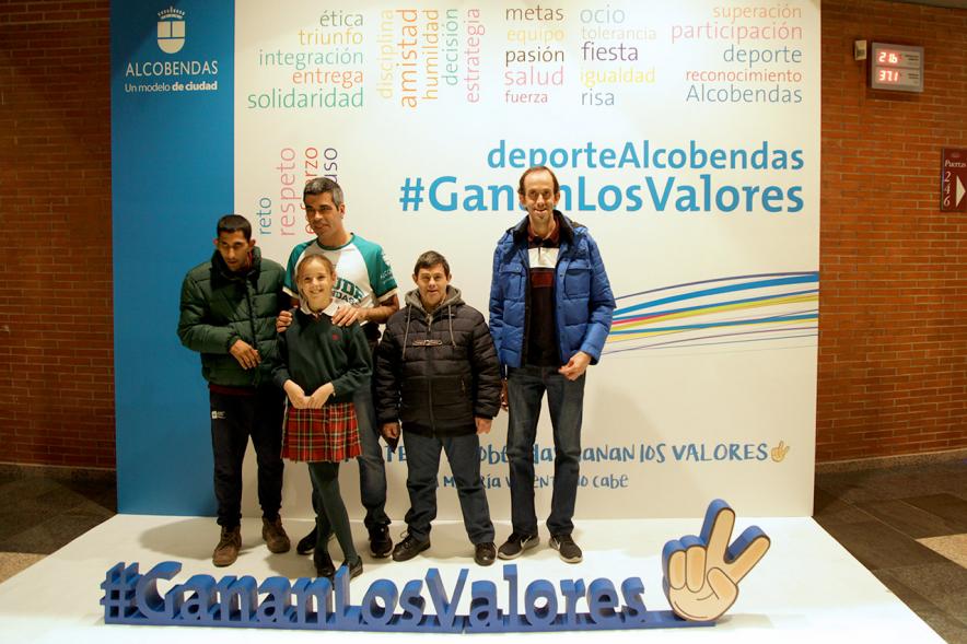 Gala de Deporte 2018 - Imagen de los protagonistas de la película de "Campeones" posando en el photocall.