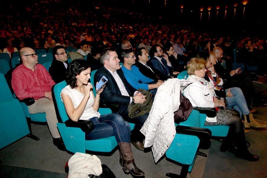 Gala de Deporte 2018 - Imagen vista general del público asistente a la gala.