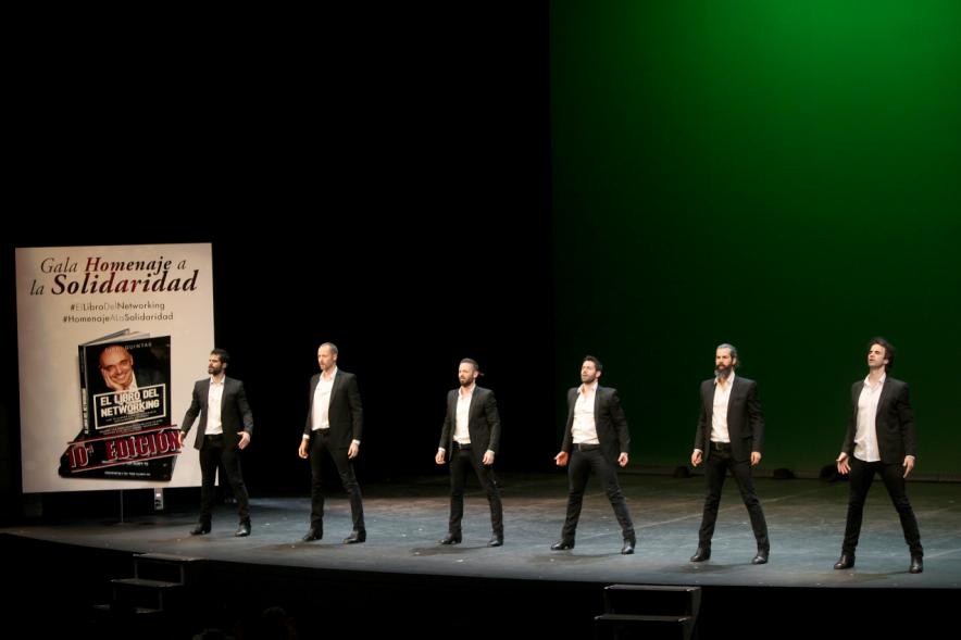 Gala Homenaje a la Solidaridad - Imagen de un momento de la actuación del grupo de baile los Vivancos.