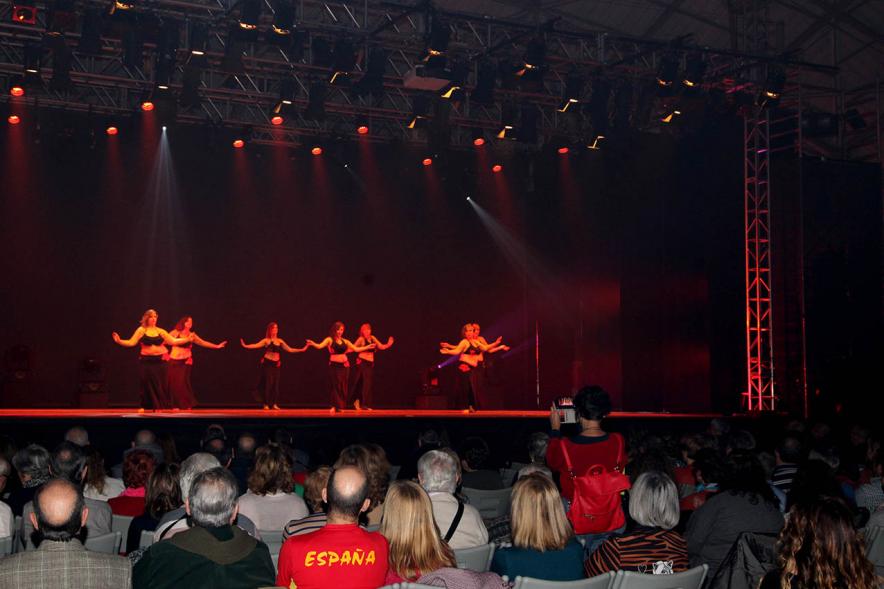 Espectáculo de danza. 