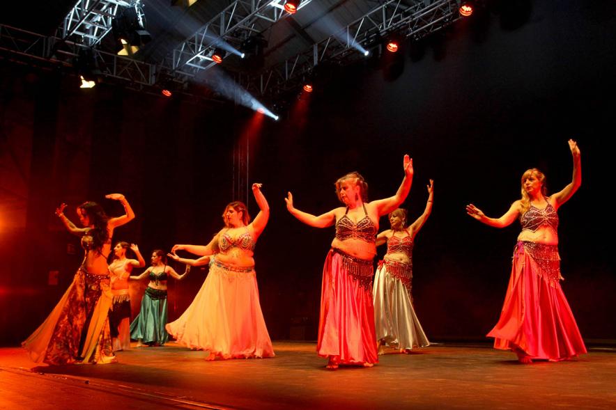 Grupo de danza. 