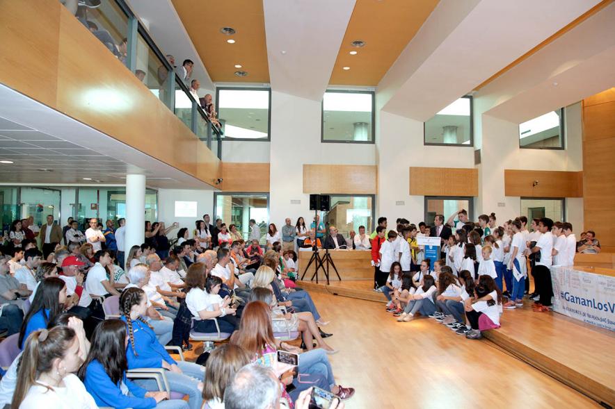 Presentación de la Campaña Juego Limpio - Imagen vista general del público asistente a la presentación.