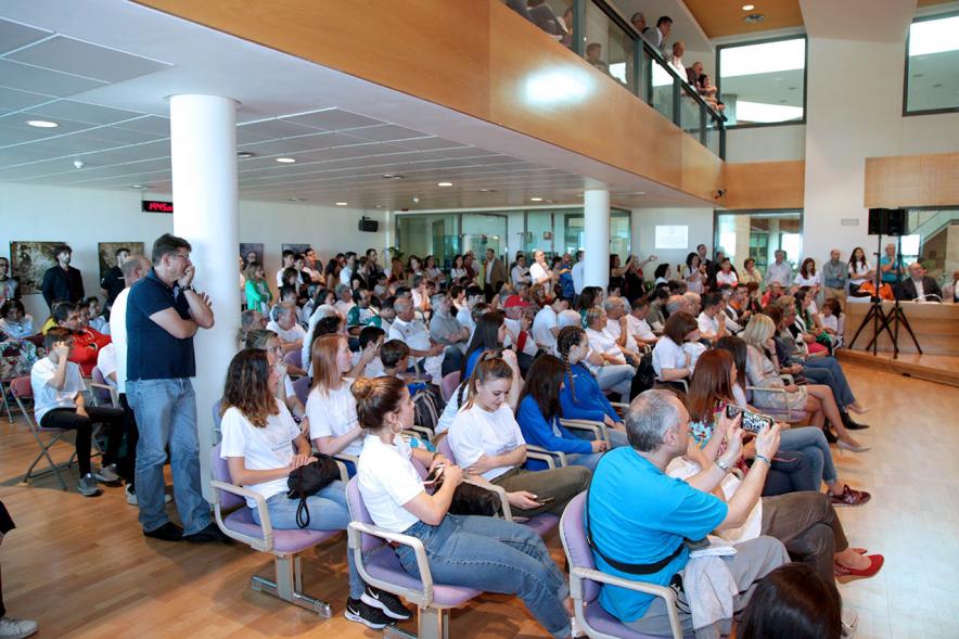 Presentación de la Campaña Juego Limpio - Imagen vista general del público asistente a la presentación.
