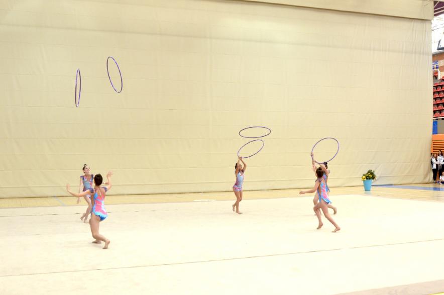 Participantes en la disciplina de aros