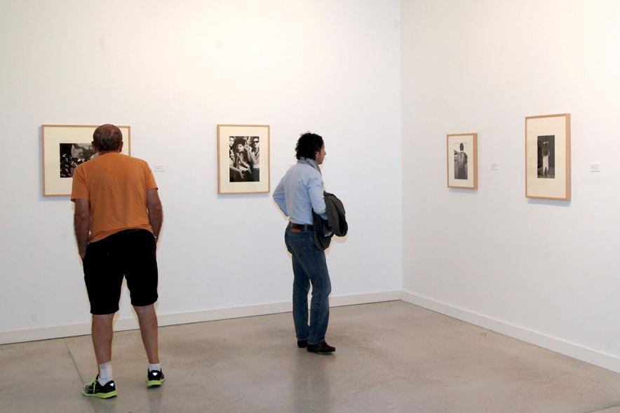 Asistentes de la exposición. 