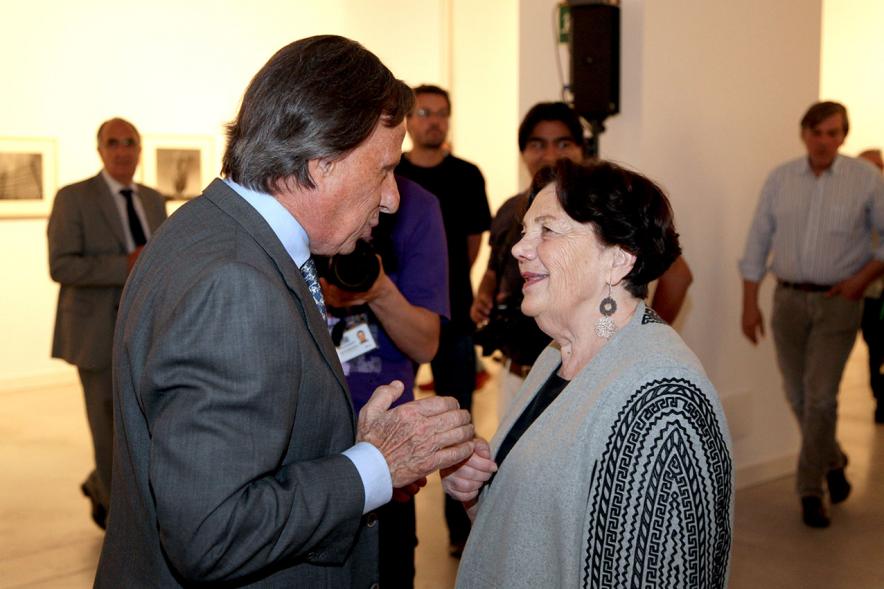 Alcalde Ignacio de Vinuesa con Graciela Iturbide .
