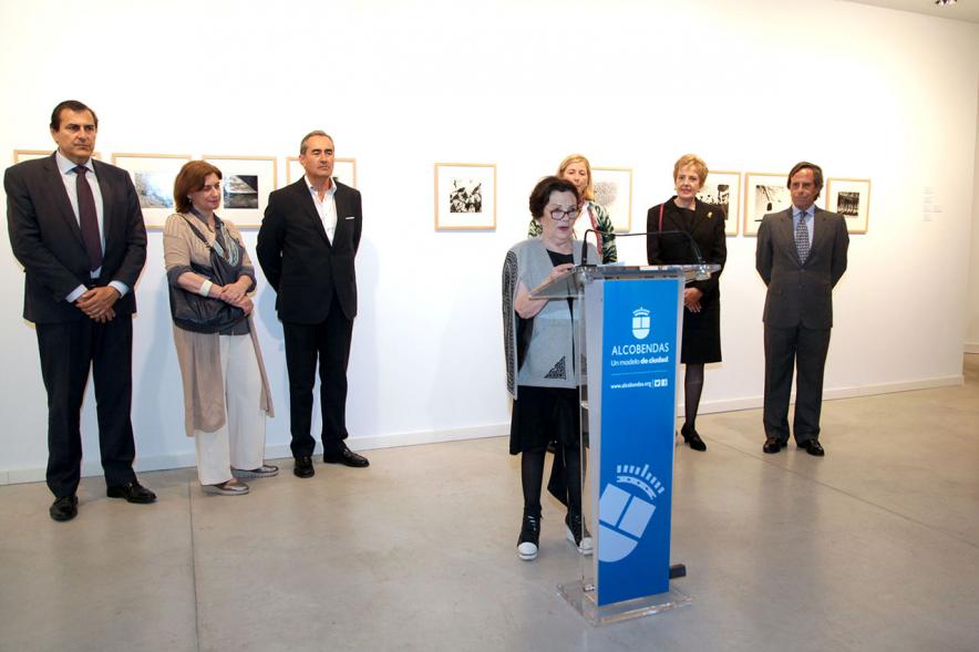 Graciela Iturbide, discurso durante la inauguración. 
