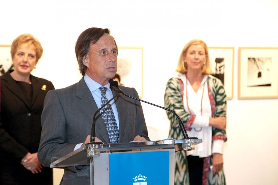 Alcalde Ignacio de Vinuesa, discurso durante la inauguración. 