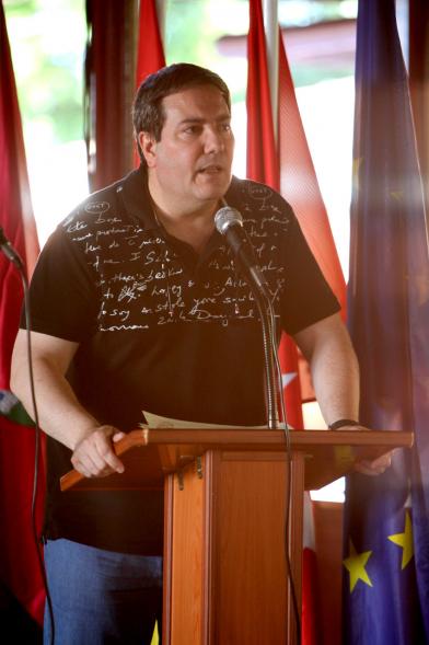 Graduación Curso 2015-16 IES Virgen de la Paz -  Un ponente.