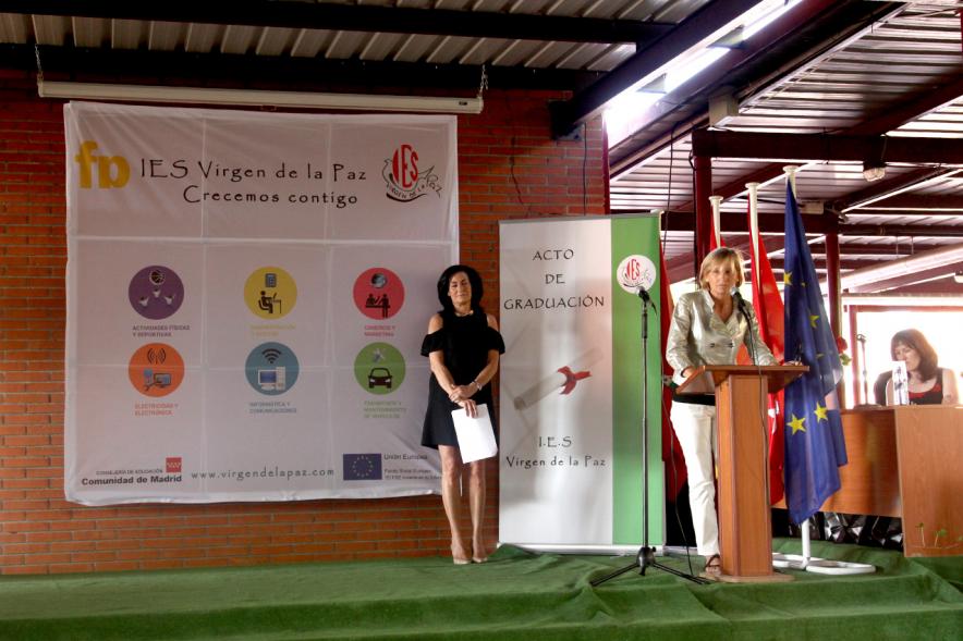 Graduación Curso 2015-16 IES Virgen de la Paz -  Discurso de los profesores.