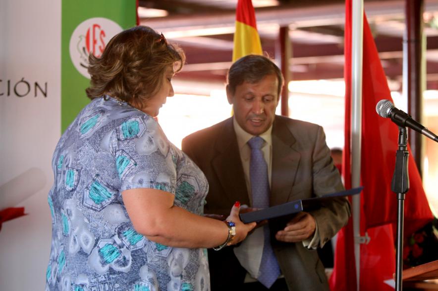 Graduación Curso 2015-16 IES Virgen de la Paz -  Acto de la graduación.