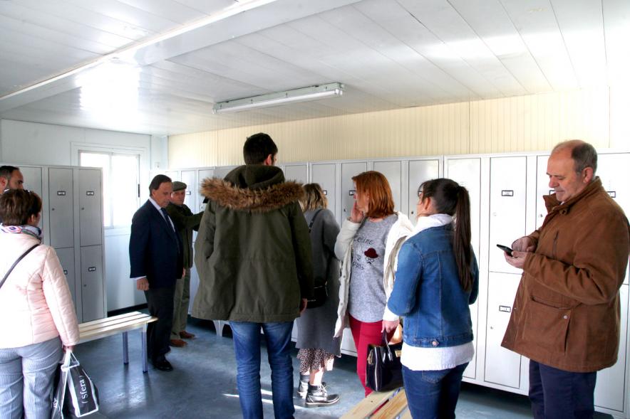 Instalaciones del  Huertos Urbanos Calle Carlos Muñoz Ruiz - 2019