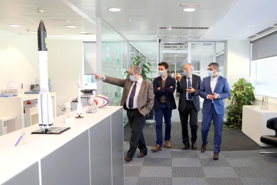 Visita a Hispasat - 2021