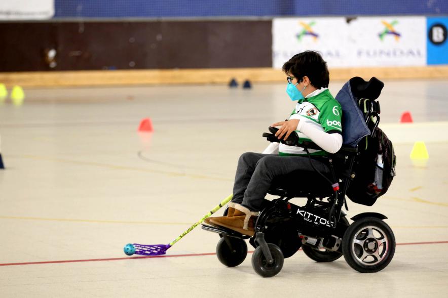Jugador. Jornada Hockey en Silla de Ruedas - 2021