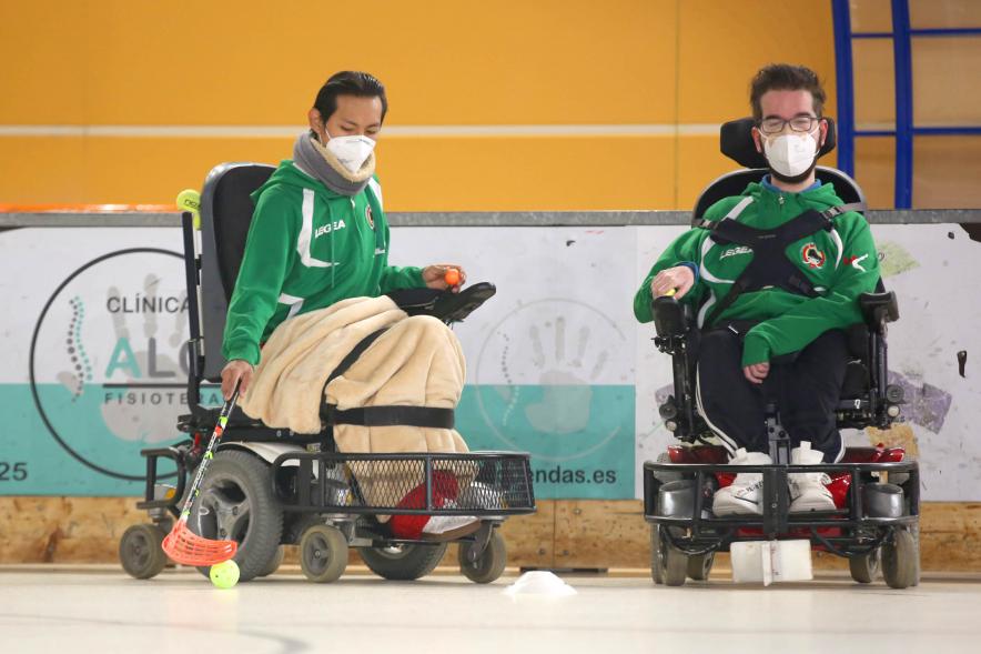 Jugadores. Jornada Hockey en Silla de Ruedas - 2021