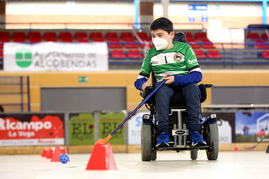 Entrenamiento. Jornada Hockey en Silla de Ruedas - 2021