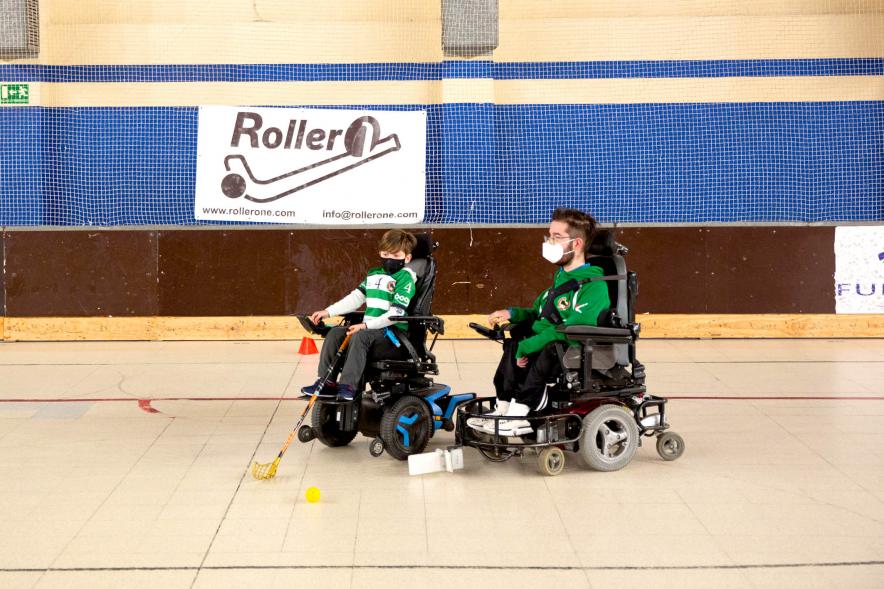 Entrenamiento. Jornada Hockey en Silla de Ruedas - 2021