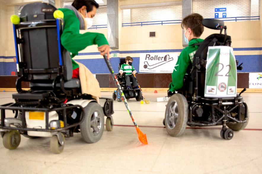 Entrenamiento. Jornada Hockey en Silla de Ruedas - 2021