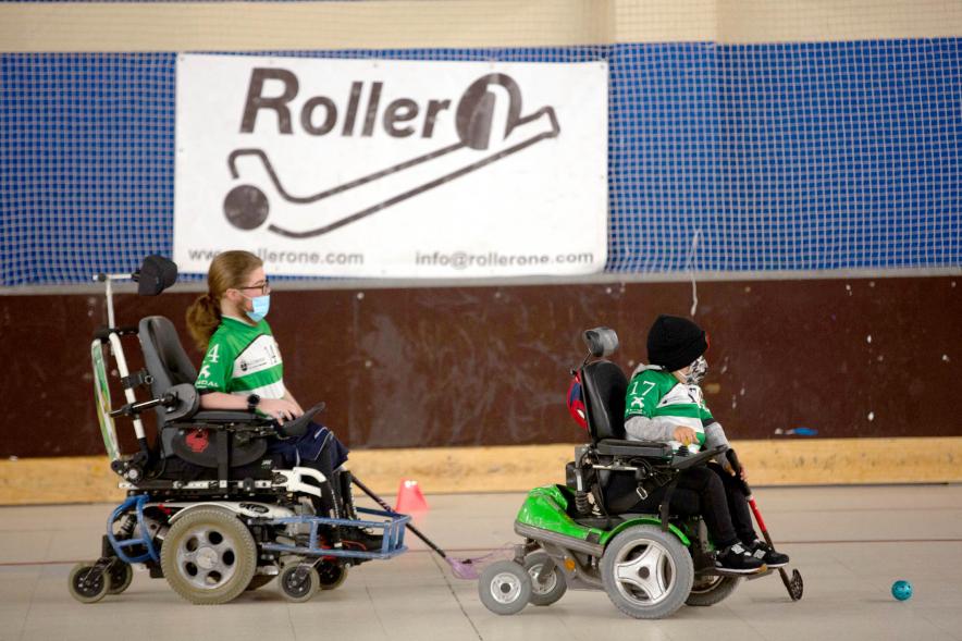 Entrenamiento. Jornada Hockey en Silla de Ruedas - 2021