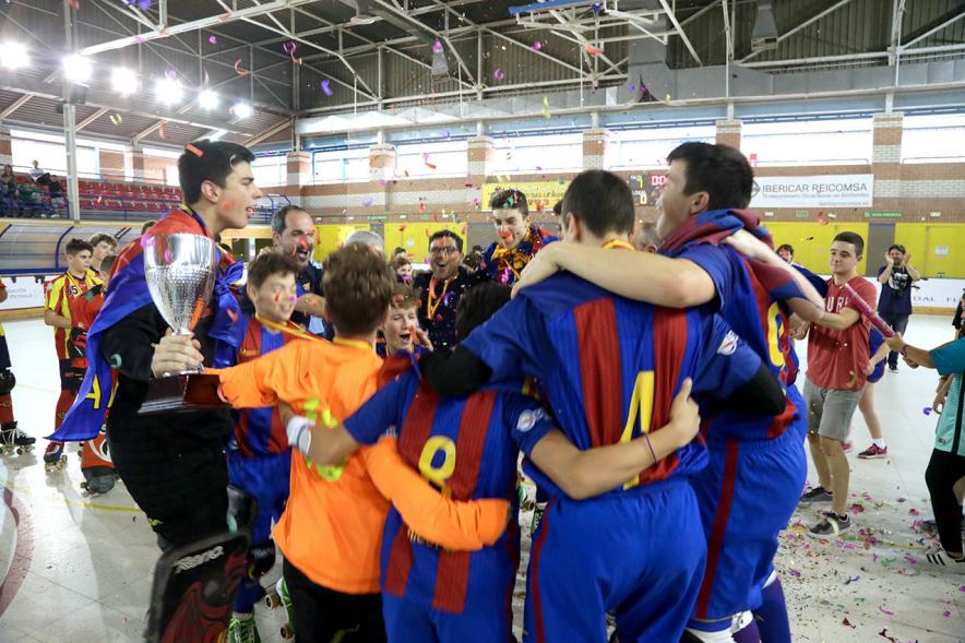 Campeonato de España Alevín de Hockey sobre Patines - Alegria de los gandores.