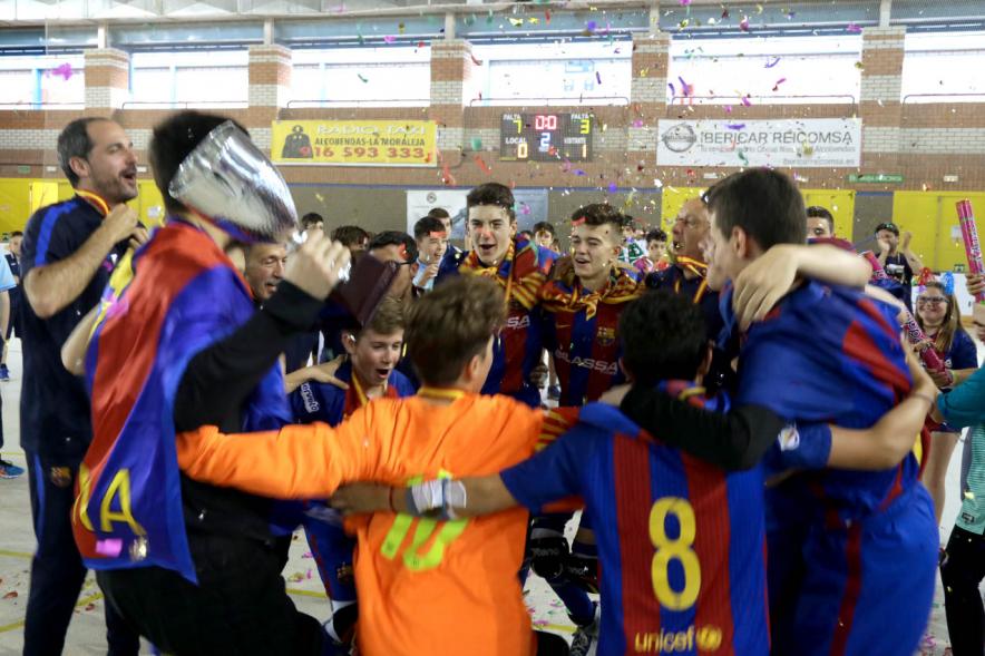 Campeonato de España Alevín de Hockey sobre Patines - Alegria de los gandores.