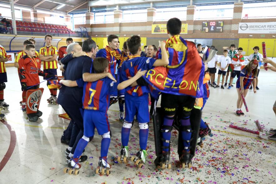 Campeonato de España Alevín de Hockey sobre Patines - Alegria de los gandores.