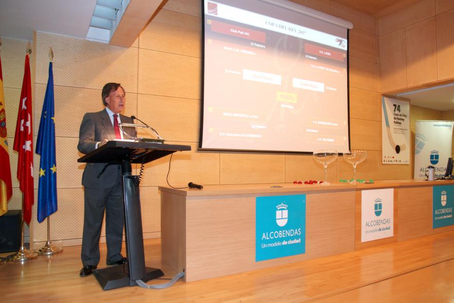 Presentación 74ª Copa del Rey de Hockey Patines -  Discurso del alcalde.