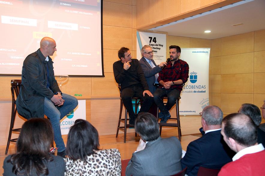 Presentación 74ª Copa del Rey de Hockey Patines - Entrevista a los jugadores.