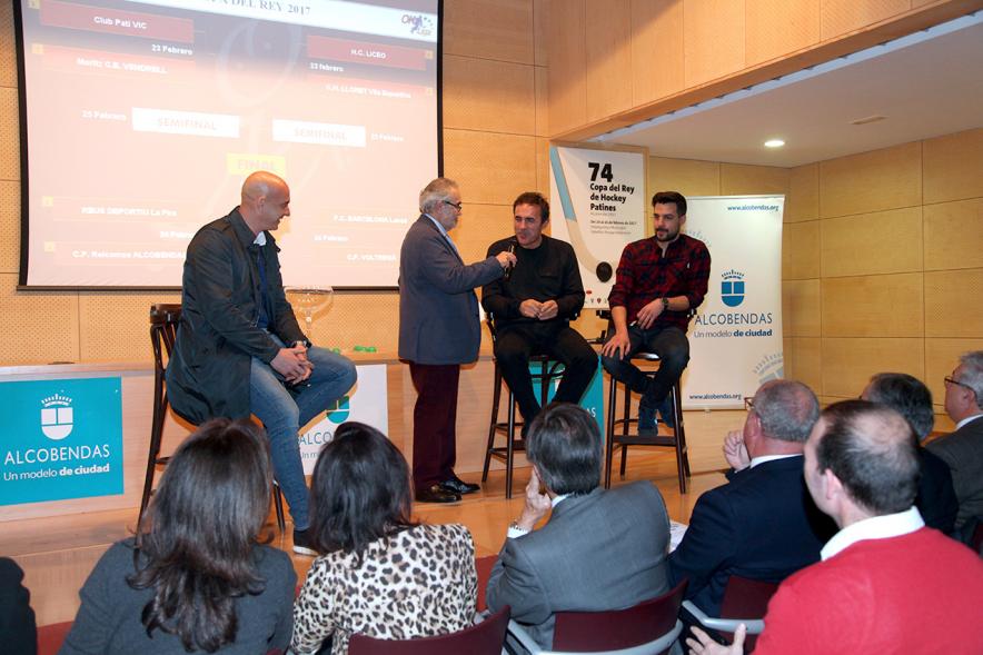 Presentación 74ª Copa del Rey de Hockey Patines - Entrevista a los jugadores.
