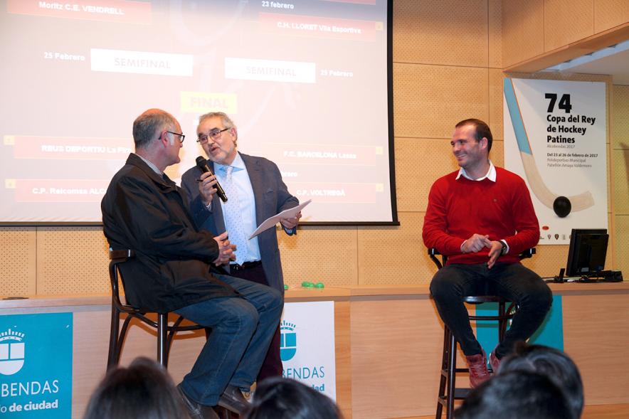 Presentación 74ª Copa del Rey de Hockey Patines - Entrevista a los jugadores.