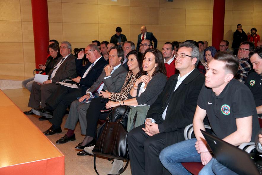 Presentación 74ª Copa del Rey de Hockey Patines - Asistentes al acto.