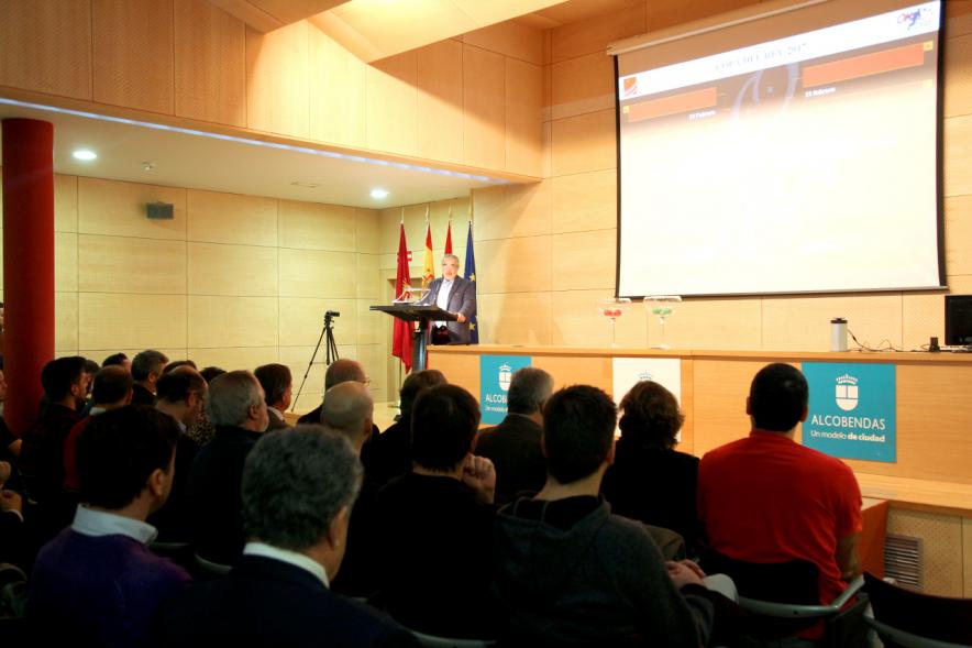 Presentación 74ª Copa del Rey de Hockey Patines - Panorámica del evento.