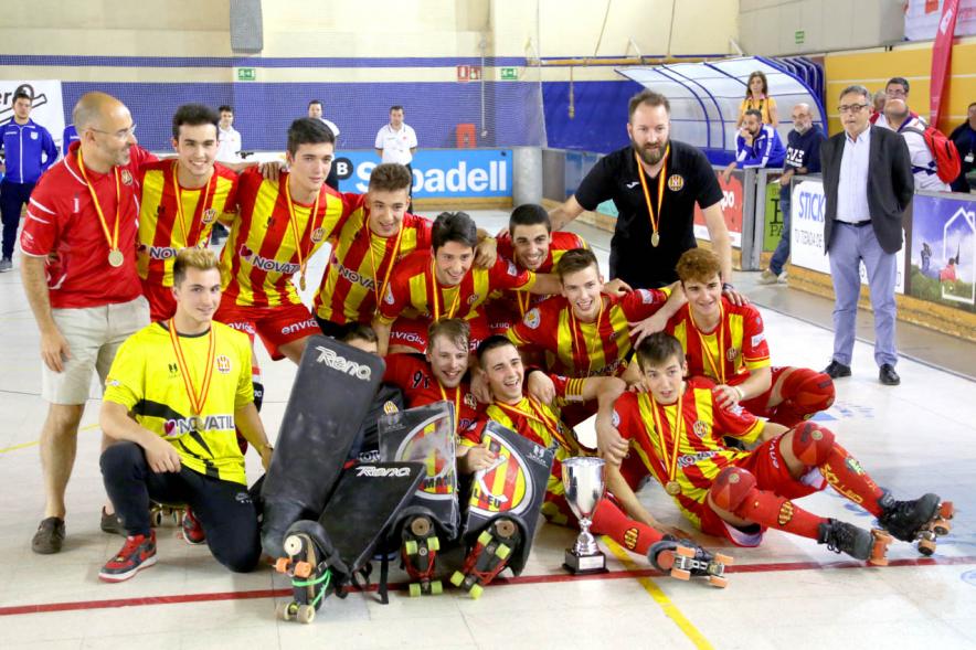 Equipo de Hockey. Campeonato de España de Hockey Patines Junior - 2019