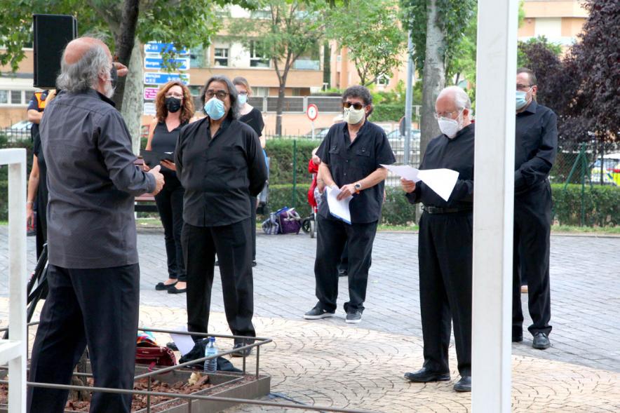 Coral Alcobendas. Homenaje a Miguel Ángel Blanco en Parque Víctimas del Terrorismo -2020