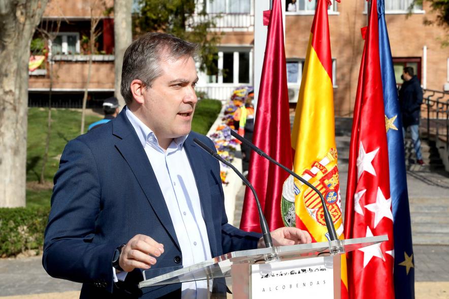 Concejales Miguel Sanchez Sanguino. Homenaje Víctimas 11-M - 2021