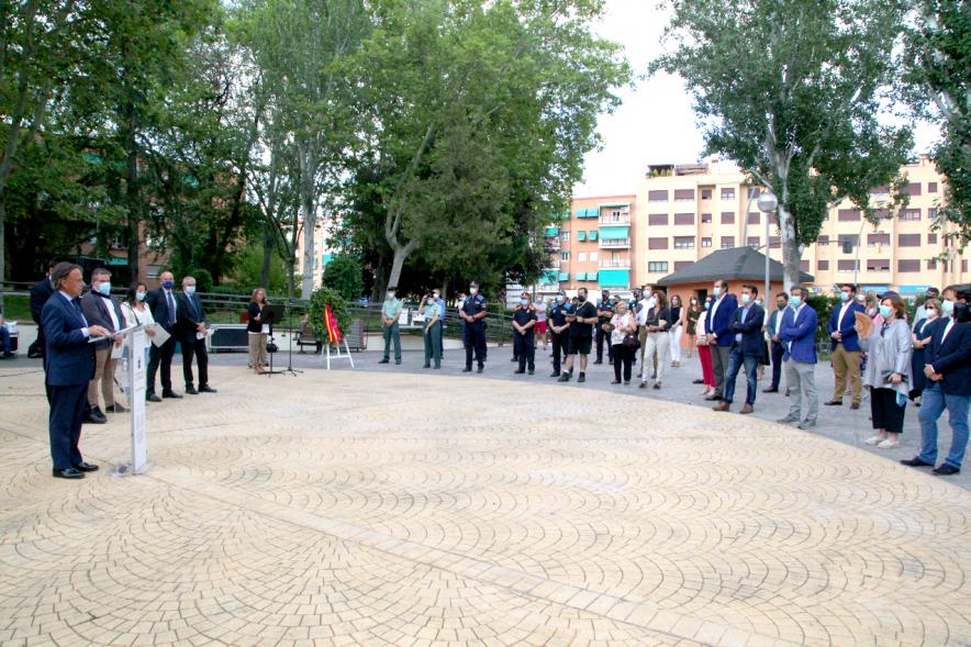Homenaje a Miguel Ángel Blanco en Parque Víctimas del Terrorismo -2020