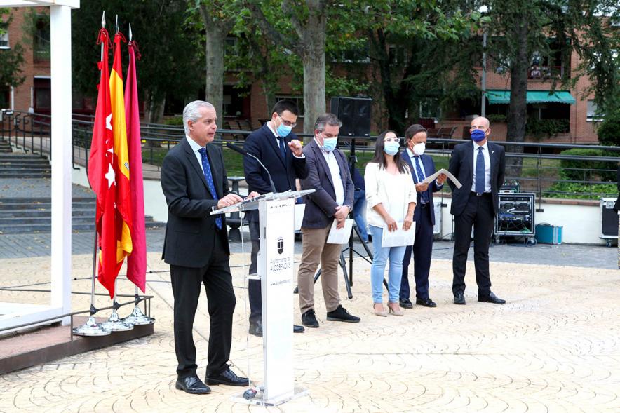 Discurso concejal Fernando Montenegro. Homenaje a Miguel Ángel Blanco en Parque Víctimas del Terrorismo - 2020