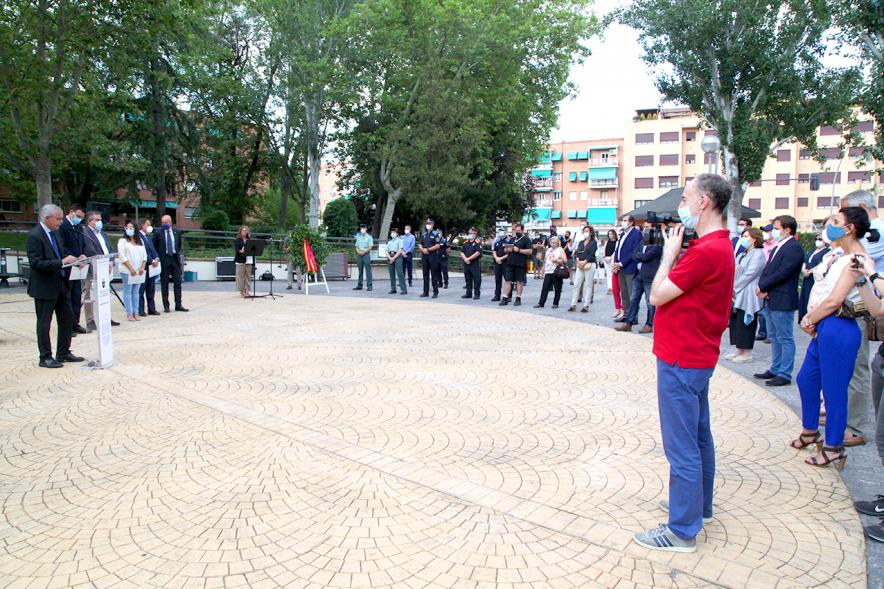 Homenaje a Miguel Ángel Blanco en Parque Víctimas del Terrorismo - 2020