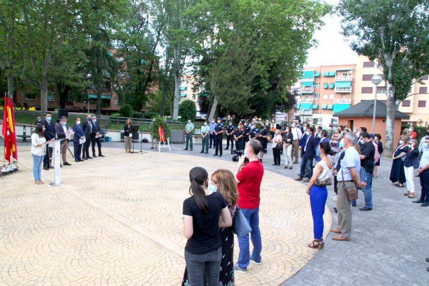 Homenaje a Miguel Ángel Blanco en Parque Víctimas del Terrorismo -2020