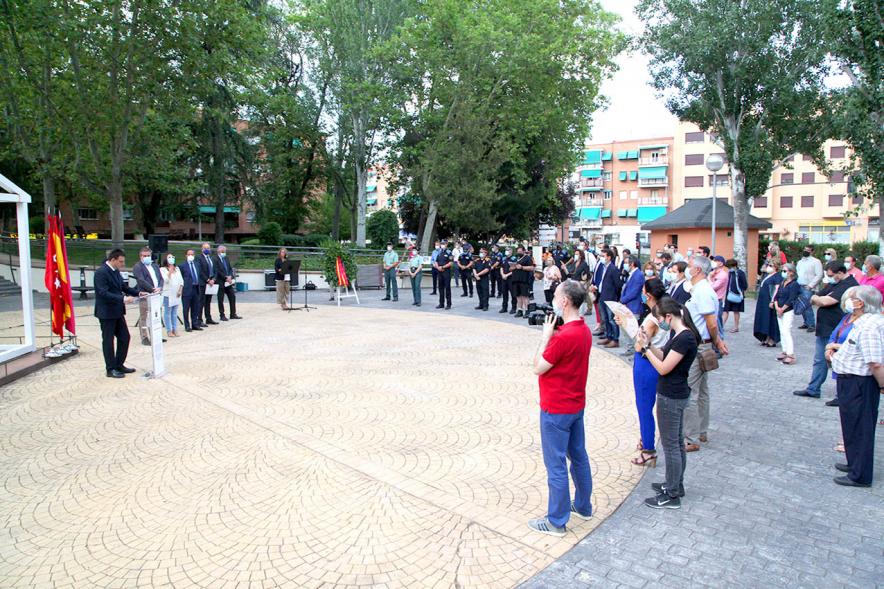 Homenaje a Miguel Ángel Blanco en Parque Víctimas del Terrorismo - 2020