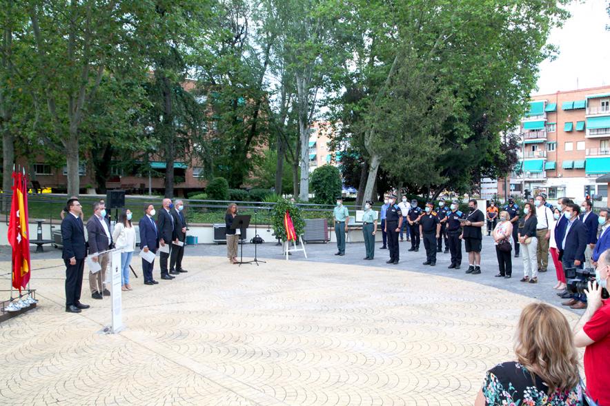 Homenaje a Miguel Ángel Blanco en Parque Víctimas del Terrorismo -2020