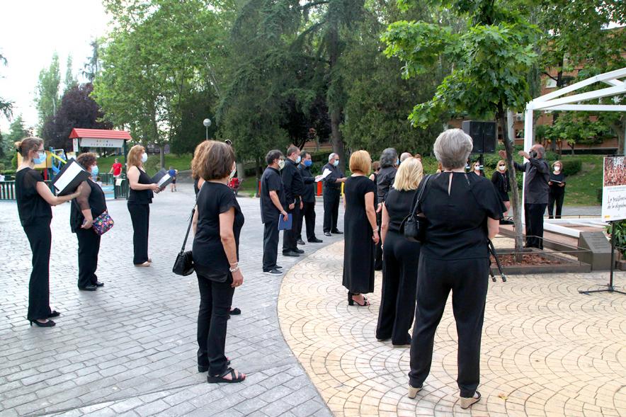 Coral Alcobendas. Homenaje a Miguel Ángel Blanco en Parque Víctimas del Terrorismo -2020