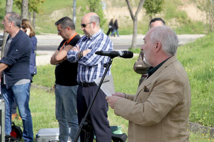 Entrega de Llaves de Huertos Urbanos en Arroyo de La Vega - Discurso de un vecino.