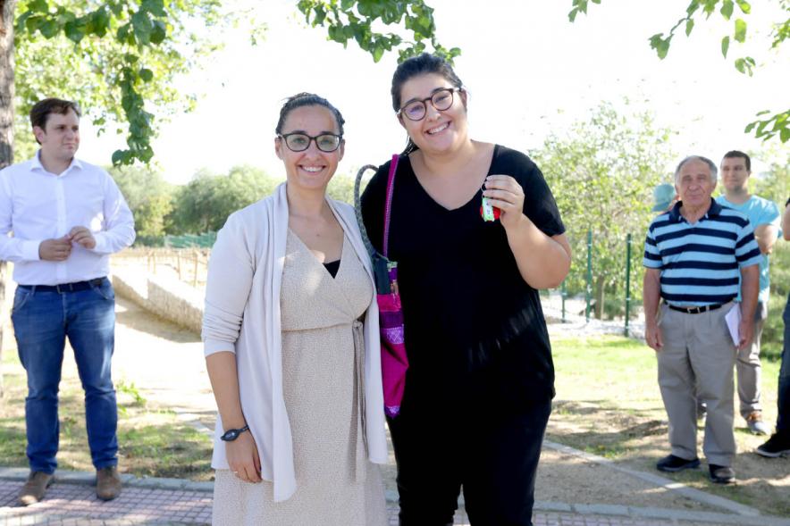  Concejal Cristina Martinez. Entrega de Llaves Huertos Urbanos Parque de Andalucía -2019