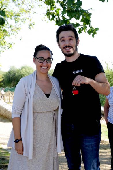  Concejal Cristina Martinez. Entrega de Llaves Huertos Urbanos Parque de Andalucía -2019